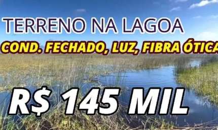 [86481] TERRENO EM OSÓRIO 17X57M PERTO  DA LAGOA DO LESSA