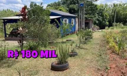 [112650]CHÁCARA EM GRAVATAÍ CASA TRÊS QUARTOS, FIBRA ÓTICA, POÇO, ROÇA E TERRA FÉRTIL