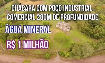 [113755 ] -CHÁCARA EM NOVA HARTZ COM POÇO INDUSTRIAL DE ÁGUA MINERAL COM 280M DE PROFUNDIDADE