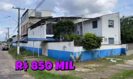 [548] PRÉDIO EM ALVORADA 1550M², 4 ANDARES, 9 BANHEIROS, REFEITÓRIO, QUADRA, 15 SALAR, AC PERMUTA