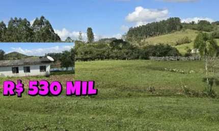 [590]CHÁCARA EM SANTO ANTÔNIO DA PATRULHA 6HA COM CASA, GALPÃO, ESCRITURA, POMAR E AÇUDE