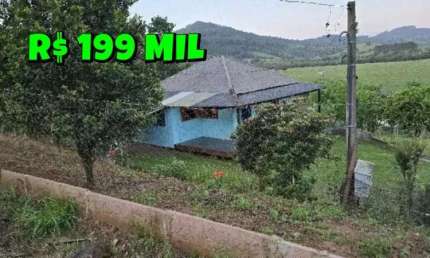 [593]CHÁCARA EM SANTO ANTÔNIO DA PATRULHA 2700M² COM CASA POMAR E AÇUDE ACEITA CASA EM NH