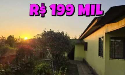 [603]MINI CHACRINHA ESCRITURADA COM CASA 3 QUARTOS, POMAR, JARDIM E POÇO ARTESIANO