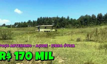 [788] CHÁCARA EM PAROBÉ, AREIA BRANCA, COM 5000 M², CASA, AÇUDE, PASTO
