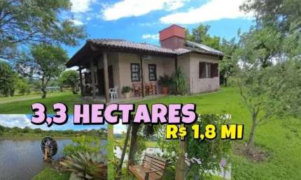 [692]CHÁCARA EM ROLANTE 3,3HA AÇUDES POMAR JARDIM HORTA FRENTE PARA RODOVIA