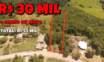 [702] CHÁCARA EM TAQUARA 3230M² COM GALPÃO, LUZ, ÁGUA ENCANADA E FIBRA ÓTICA, ACEITA CARRO