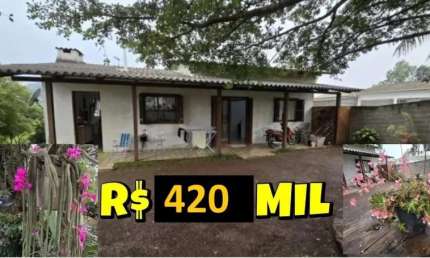 [624] MINI CHACRINHA EM SANTO ANTÔNIO DA PATRULHA ESCRITURADA LINDA CASA POMAR TROCA POR CHÁCARA MAIOR