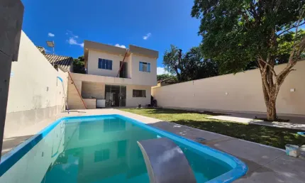 Casa com 3 quartos na estrada do campinho; Casa com piscina em Campo Grande