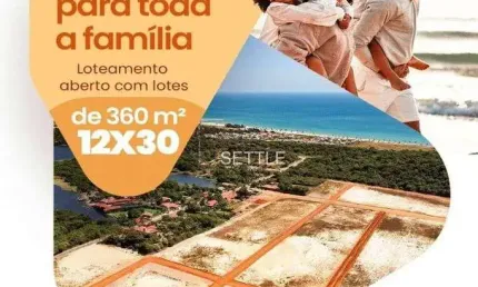 Terreno à venda, 360 m² por R$ 87.202,69 - Cumbuco - Caucaia/CE