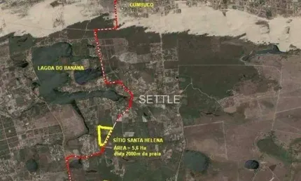 Área à venda, 55265 m² na Lagoa do Banana - Caucaia/CE