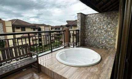 Apartamento Duplex no Manhattan Beach Riviera com 4 dormitórios à venda, 203 m² por R$ 1.990.000 - A