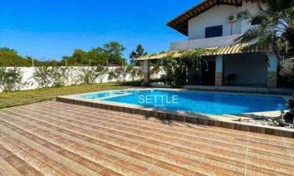 Casa com 4 dormitórios à venda por R$ 1.300.000,00 - Cumbuco - Caucaia/CE