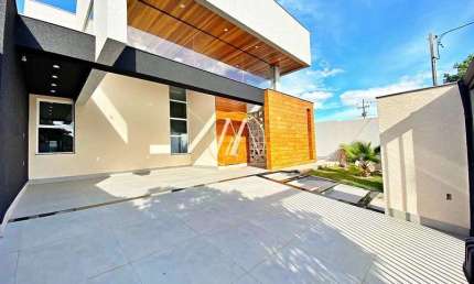 Casa à venda com 3 quartos, suíte e piscina no Belmonte – Rolândia/PR