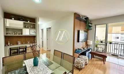 Apartamento à venda com 3 quartos, suíte e 80m² na Gleba Palhano, Londrina/PR