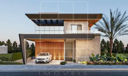 Casa em condomínio fechado com 4 quartos à venda no Residencial Campos do Conde, Bragança Paulista , 288 m2 por R$ 3.000.000