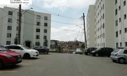 Apartamento com 2 quartos à venda na Rua Ana Martins Ribeiro, Jardim Mirna, Taboão da Serra, 51 m2 por R$ 140.000