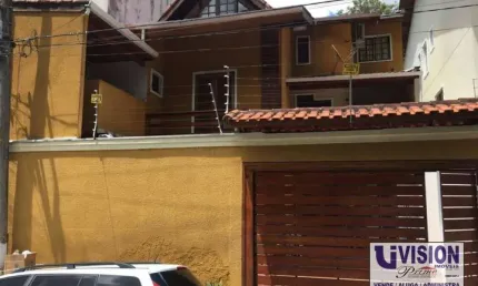 Casa com 4 quartos à venda na Rua Coral, Parque Monte Alegre, Taboão da Serra, 260 m2 por R$ 800.000