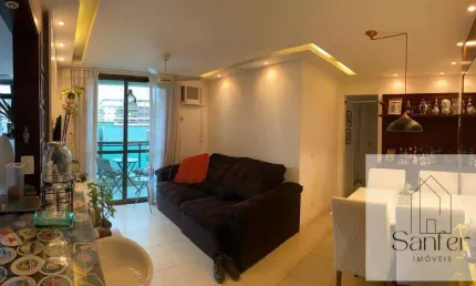 Apartamento para Venda em Niterói, Charitas, 2 dormitórios, 1 suíte, 3 banheiros, 1 vaga