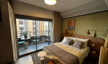 Apartamento com 1 quarto à venda na Rua Demóstenes, 710, Campo Belo, São Paulo