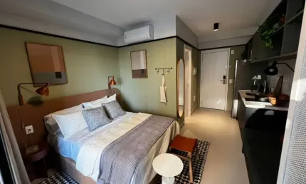 Kitnet / Stúdio à venda na Rua Demóstenes, 710, Campo Belo, São Paulo