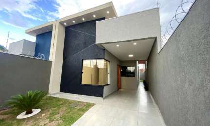 Casa para Venda em Campo Grande, Jardim Nossa Senhora do Perpétuo Socorro, 2 dormitórios, 1 suíte, 2 banheiros, 2 vagas