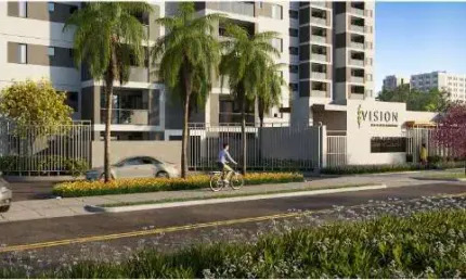 Apartamento para venda em campo grande, tiradentes, 2 dormitórios, 1 suíte, 2 banheiros, 1 vaga
