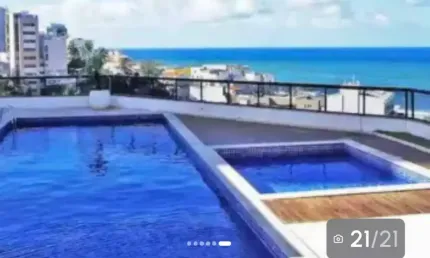 Maravilhoso vista mar,nascente,  andar alto no rio vermelho!