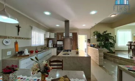 Casa com 6 dormitórios à venda, 390 m² por R$ 1.650.000,00 - Condomínio Villagio Capriccio - Louveira/SP
