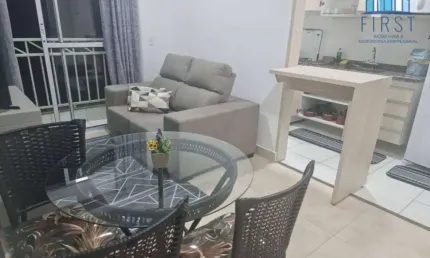 Apartamento com 2 dormitórios para alugar, 48 m² por R$ 4.000,00/mês - Condomínio Residencial Verona - Valinhos/SP