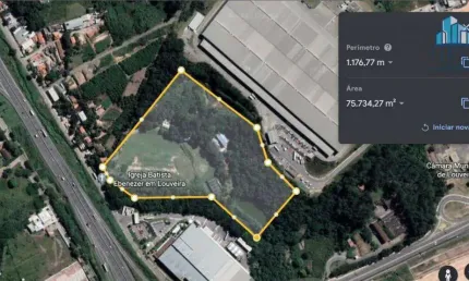 Área à venda, 75000 m² por r$ 30.000.000,00 - parque dos estados - louveira/sp