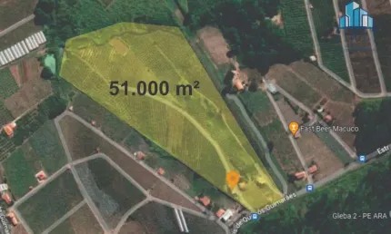 Área à venda, 51000 m² por R$ 2.700.000,00 - Reforma Agrária - Valinhos/SP