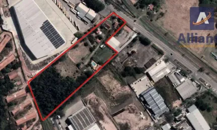 Terreno comercial à venda no Centro, Louveira 