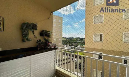 Apartamento com 3 dormitórios à venda, 72 m² por R$ 720.000,00 - Residencial Felicitá - Louveira/SP