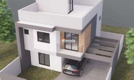 Casa com 3 quartos à venda na Rua João Batista Follador, Afonso Pena, São José dos Pinhais