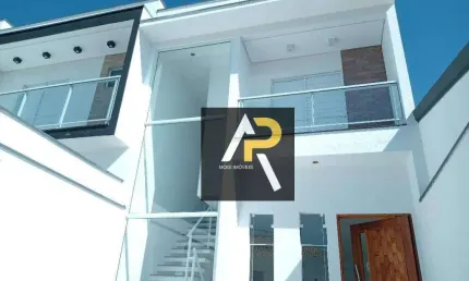 Sobrado novo a venda com 3 quartos sendo 1 suíte 130 m² no Parque Morumbi - Mogi das cruzes/SP