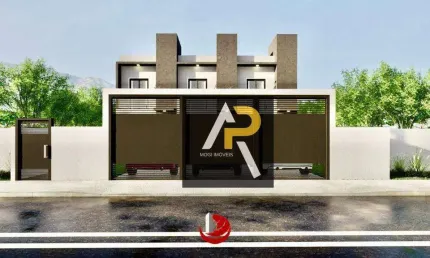 Sobrado em fase de construção com 2 suítes 80 m² no jardim modelo - mogi das cruzes/sp
