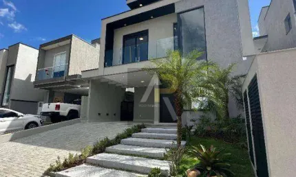 Sobrado novo a venda com 3 suítes, piscina e churrasqueira 206 m² no Mosaico Essence em Cezar de Souza - Mogi das Cruzes/SP