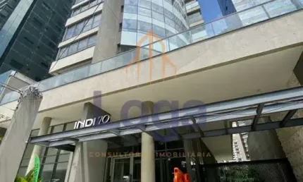 Apartamento com 1 quarto para alugar na Avenida Indianópolis, 70, Indianópolis, São Paulo, 45 m2 por R$ 5.000