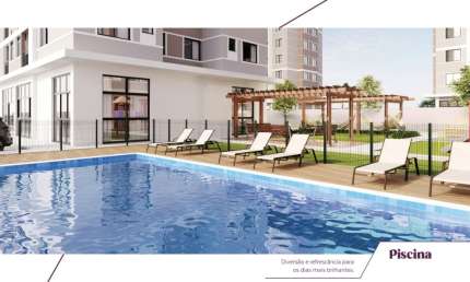 Apartamento de 2 e 3 quatos com suíte