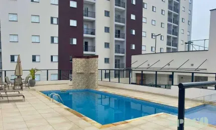 Apartamento com 2 Quartos (1 Suíte) à venda, 57 m² por R$ 295.000 - Crispim - Pindamonhangaba/SP
