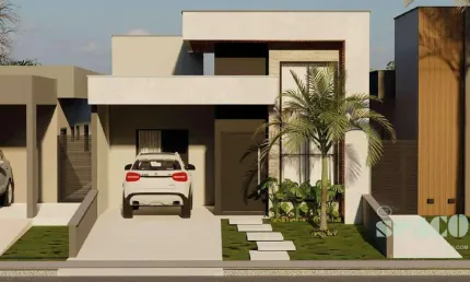 Casa com 3 dormitórios à venda, 111 m² por R$ 690.000,00 - Bosque da Imperatriz - Pindamonhangaba/SP