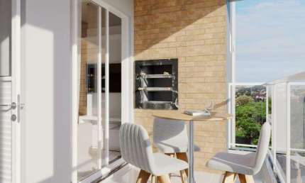 Apartamento com 2 quartos à venda na Rua Diógenes do Brasil Lobato, Tingui, Curitiba por R$ 485.000