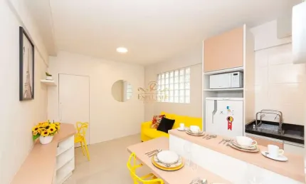 Apartamento com 1 quarto para alugar na rua desembargador ermelino de leão, centro, curitiba por r$ 2.300
