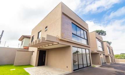 Casa em condomínio fechado com 3 quartos à venda na Rua João Batista Franceschini, Santa Felicidade, Curitiba por R$ 879.000