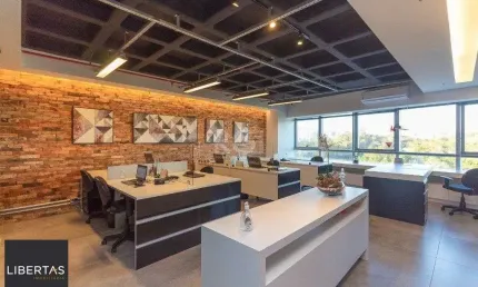 Conjunto/sala para venda - 106.57m², 0 dormitórios, 2 vagas - petrópolis