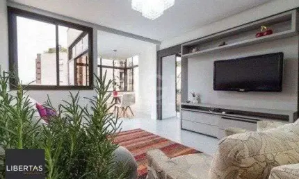 Cobertura/apartamento no higienópolis de 1 dormitório e 2 vagas desocupada