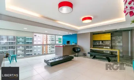 Apto 03 dorm. suíte ,lareira, sacada c/ churrasqueira, 02 vagas .prédio com toda infra