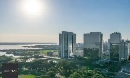 Sala comercial no empreendimento Prime Office, com uma linda vista para o Guaíba.