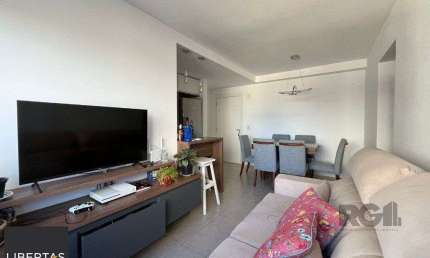 Apartamento no Humaitá de 2 dormitórios, infra e vaga