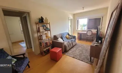 Apartamento para Venda -  1 dormitório amplo com 59,00m², 1 vaga - Rio Branco junto ao parcão, moinhos de vento